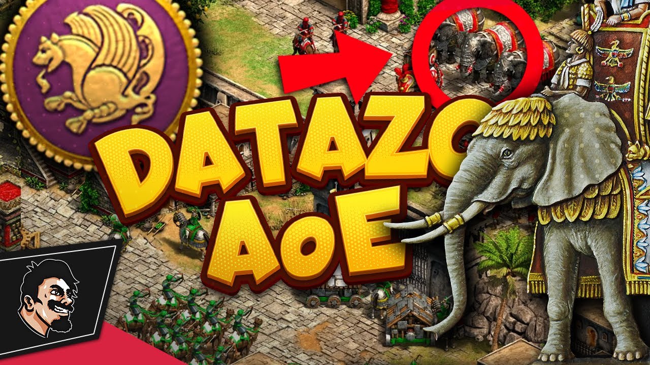 ¿Cómo eran los ELEFANTES DE GUERRA PERSAS? #DatazoAOE