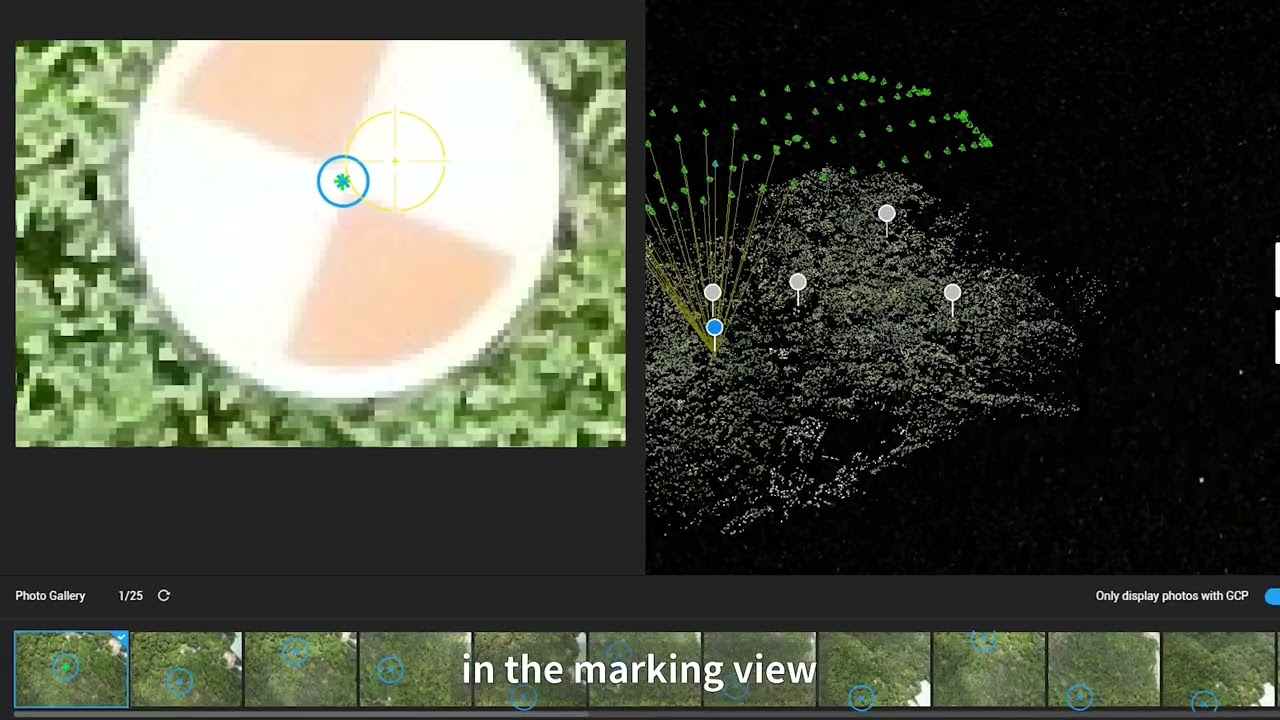 DJI Terra - GCP Management