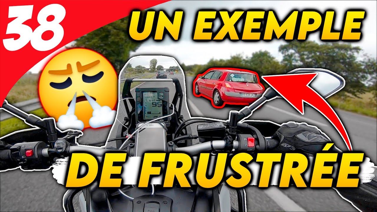 Quand tu croises une Automobiliste FRUSTRÉE ! 😤 (achète une moto meuf !) -Daily Observation n°38