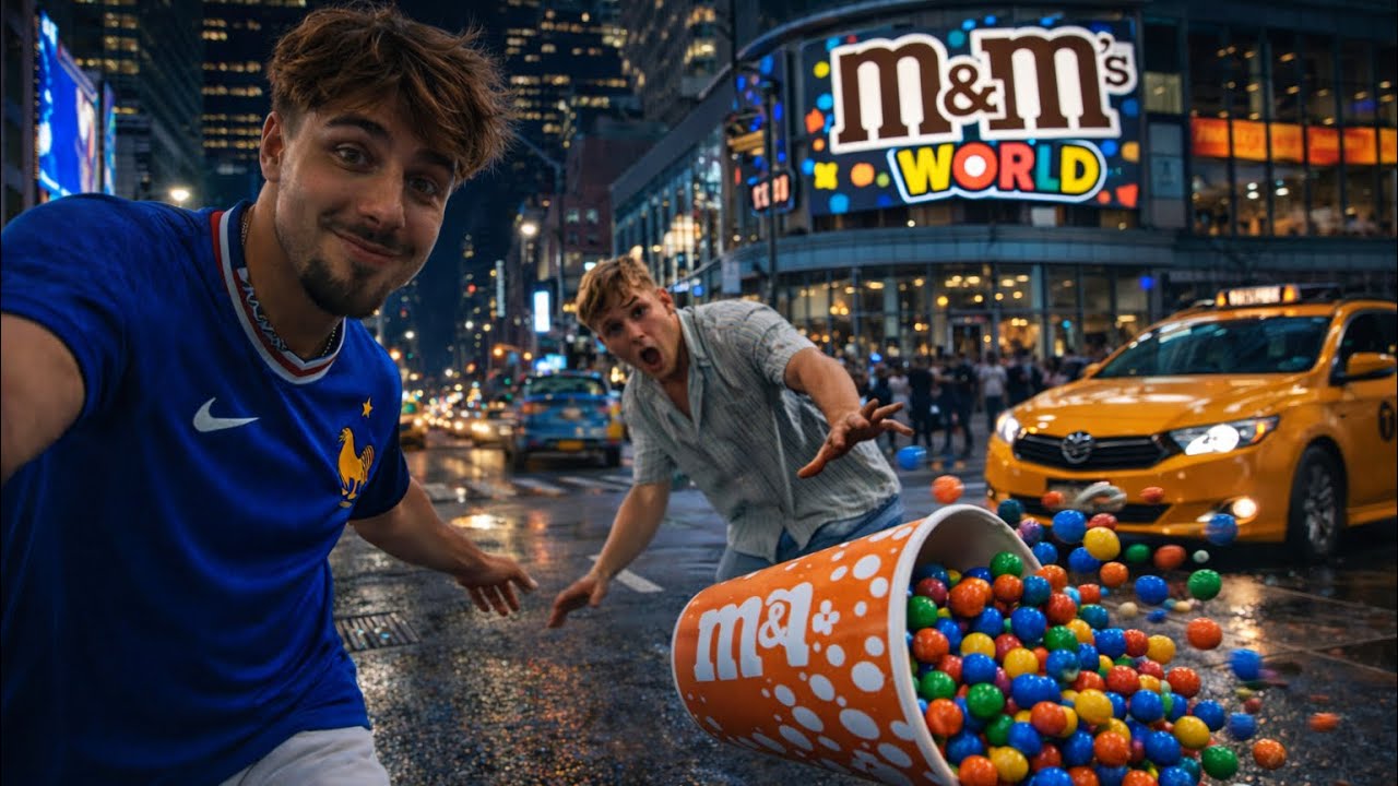 ÇA A VRILLÉ AU M&MS STORE DE NEW YORK