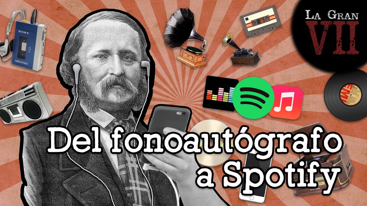 Del fonoautógrafo a Spotify - Historia de los dispositivos de audio