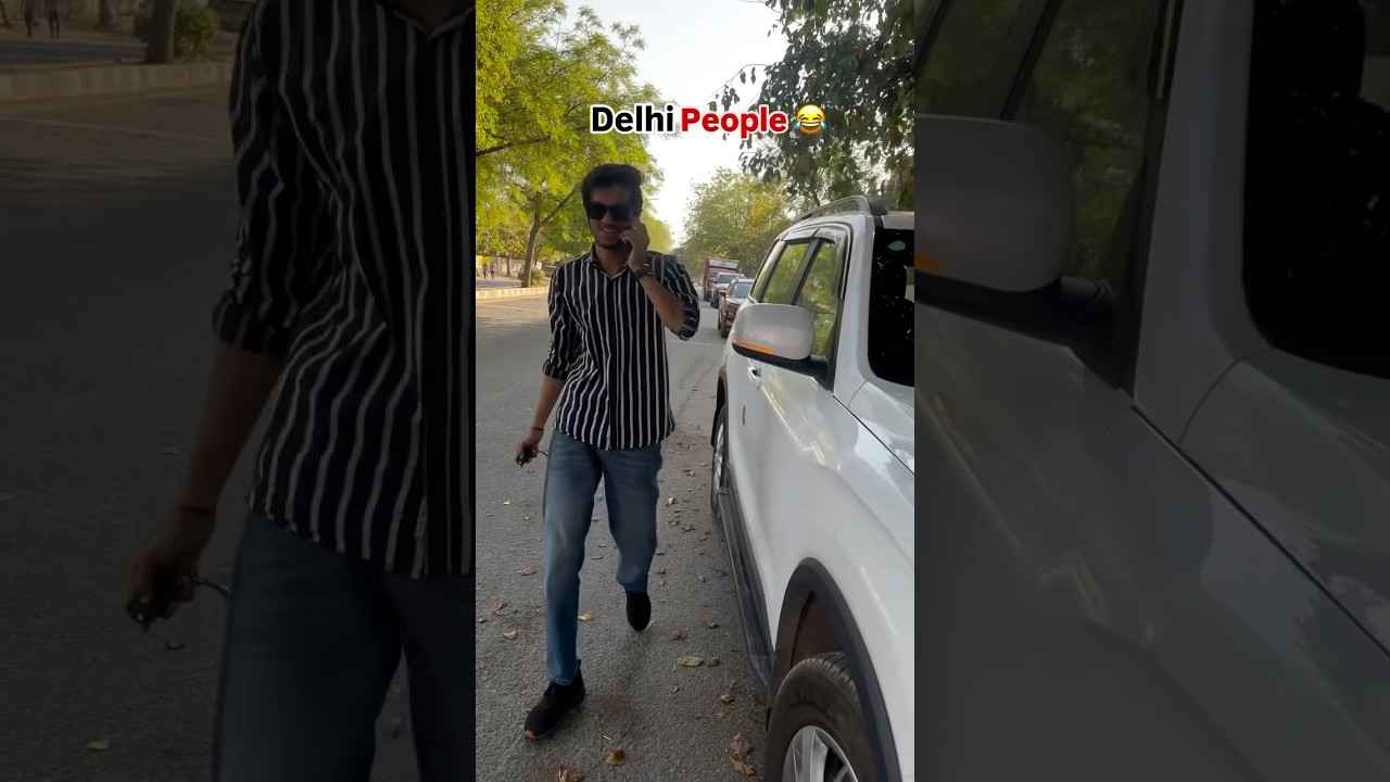 Normal vs delhi people #shorts #ytshorts #scorpio #delhipeople #relatable