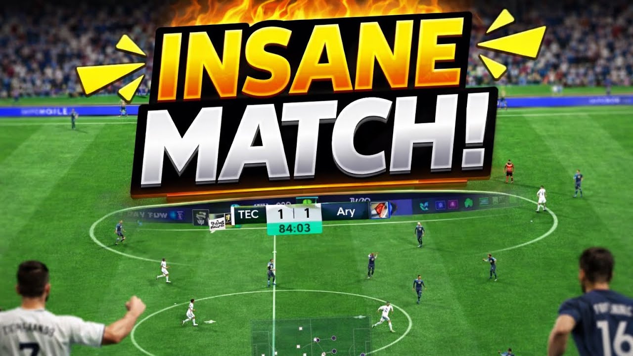 WHAT A INSANE MATCH!!🔥 #fcmobile 