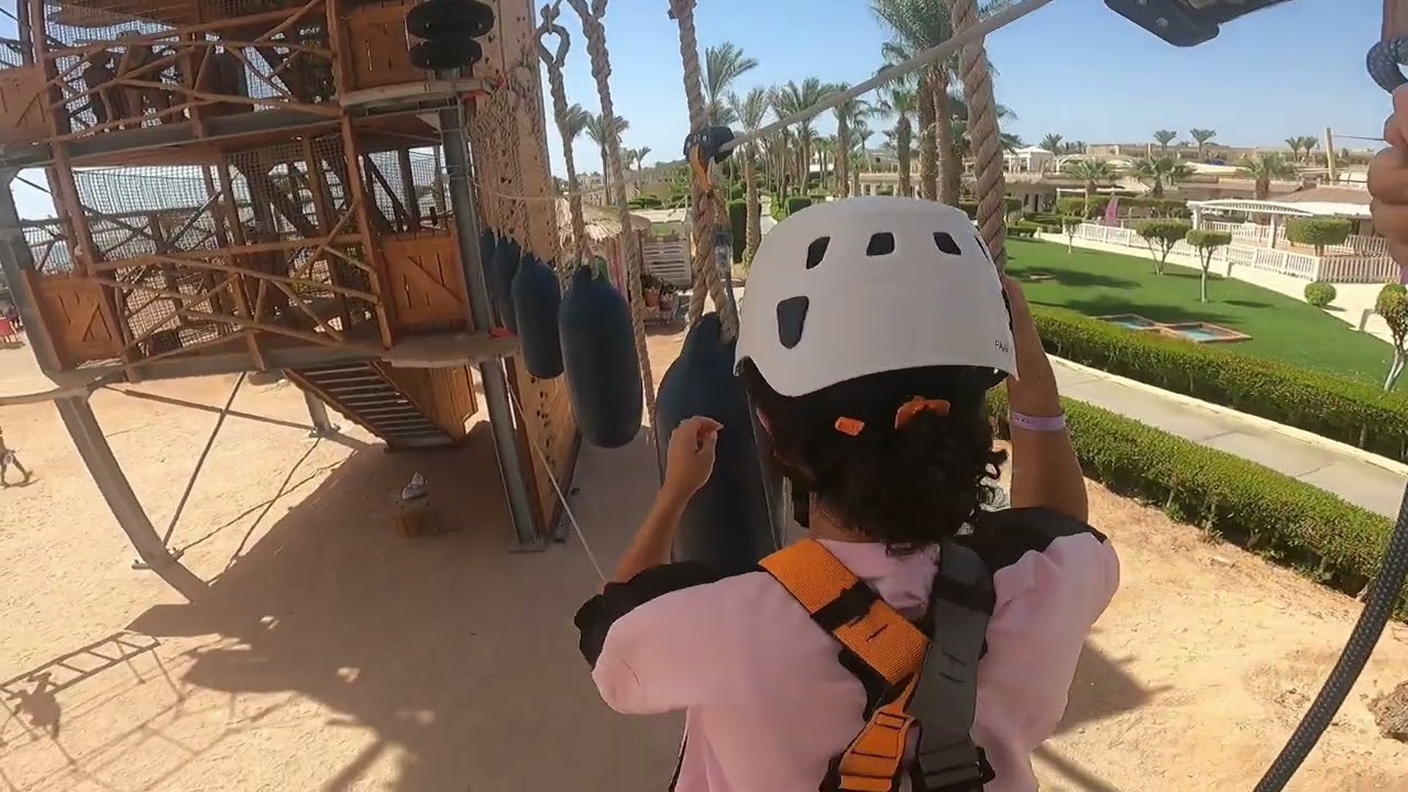 Aerial Adventure TUI Holiday Village Egypt Red Sea 