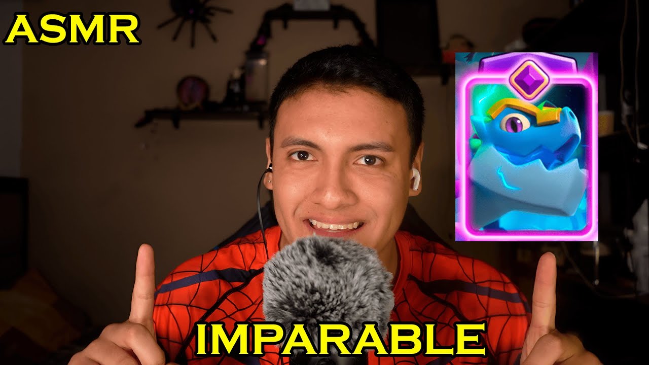 ASMR PROBANDO LA NUEVO EVOLUCION DEL DRAGON ELECTRICO POR PRIMER VEZ! asmr en español