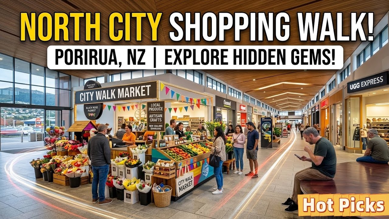 Silent NZ City Walk:-01-North City Shopping Centre