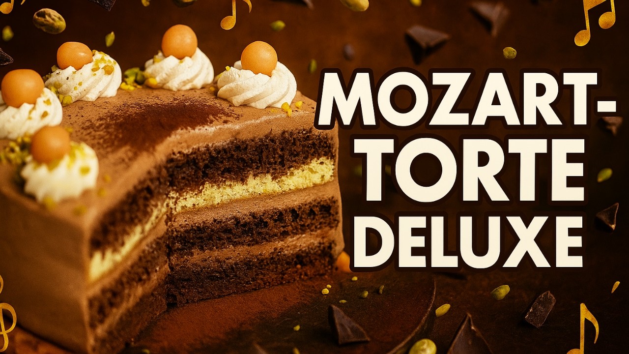🍂 Die PERFEKTE HERBST-Torte: Mozart Torte (Pistazie, Nougat, Marzipan)