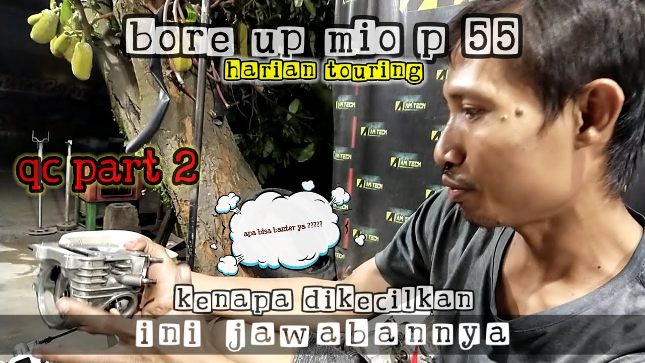 [ PART 2] Spek mio p55 klep unyu unyu ..........!!!!! @AM TECH RACING