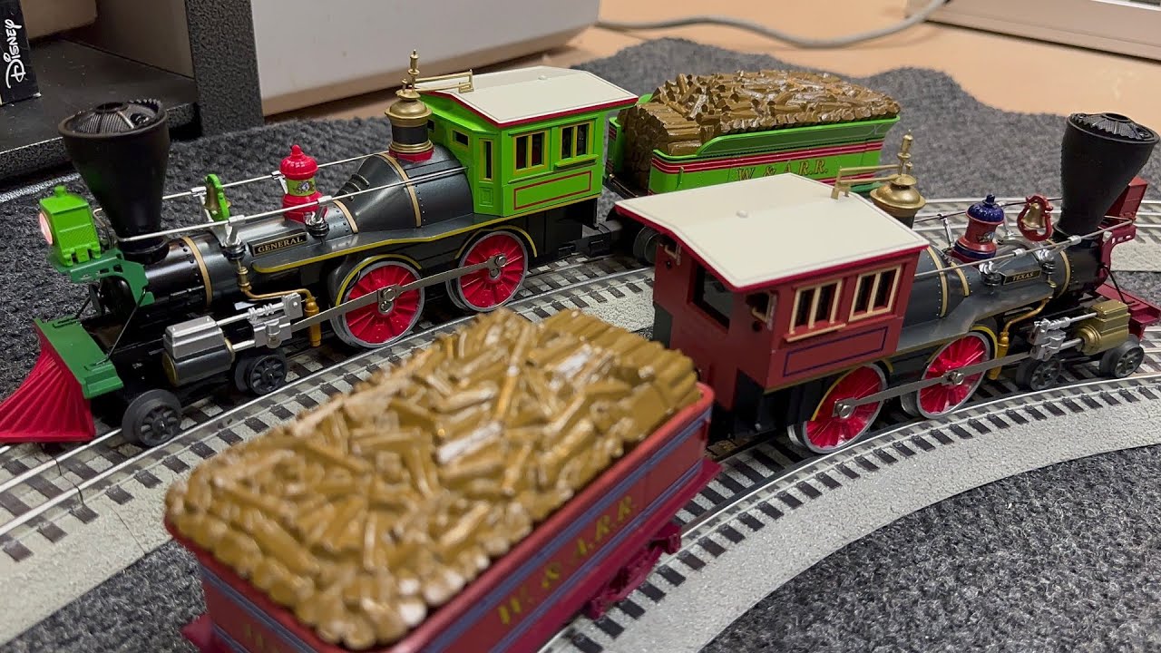 Lionel The Great Locomotive Chase Deluxe Train Set - General & Texas
