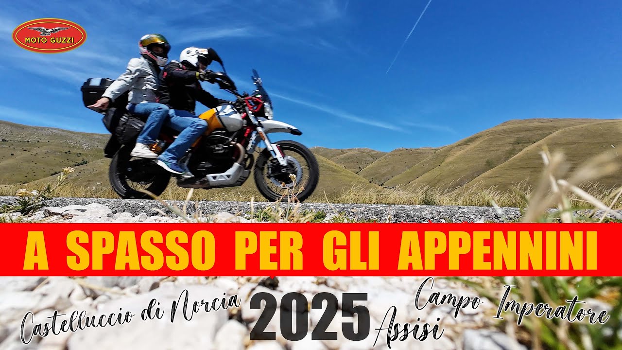 A spasso per gli Appennini con Moto Guzzi v85 tt