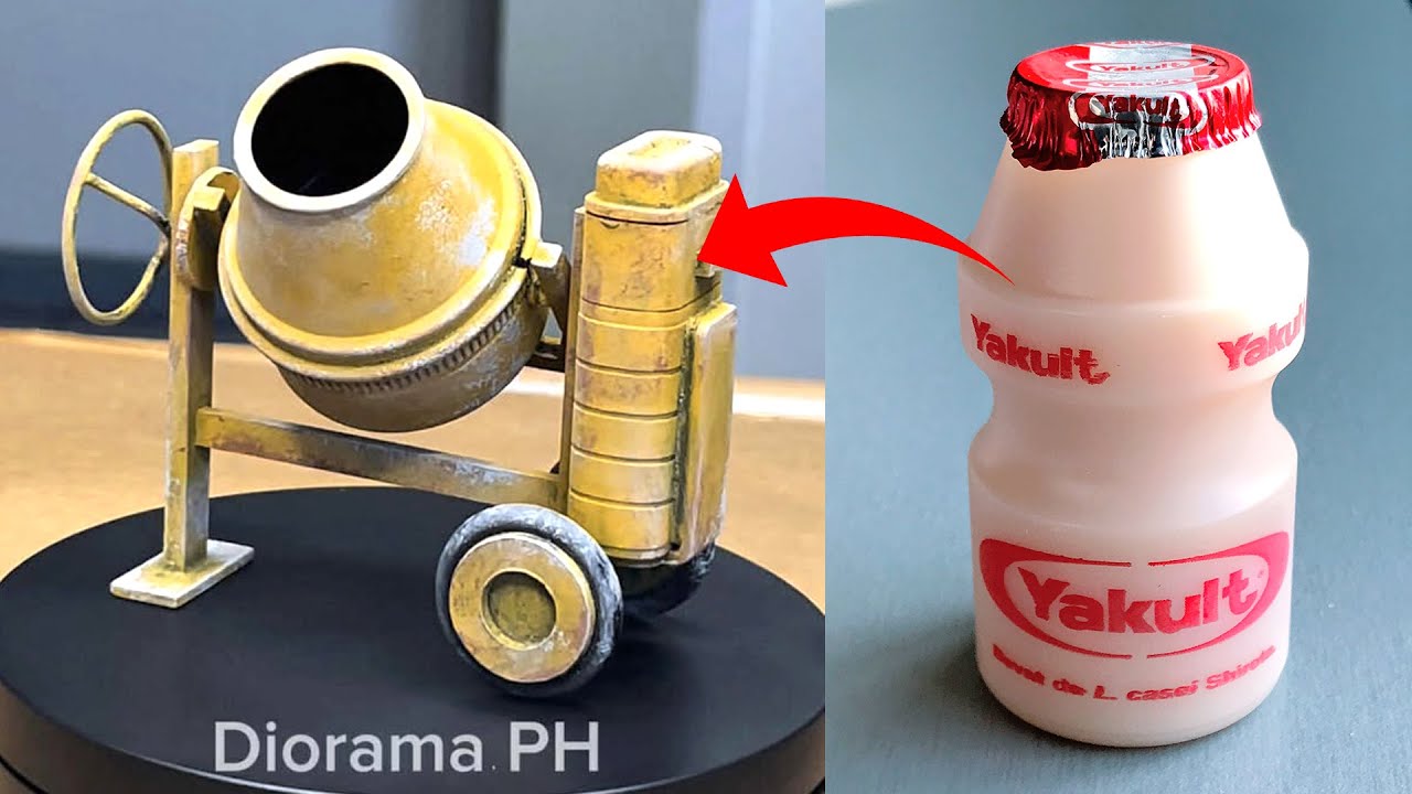 How to Build a Realistic Concrete Mixer: Step-by-Step Tutorial | ASMR