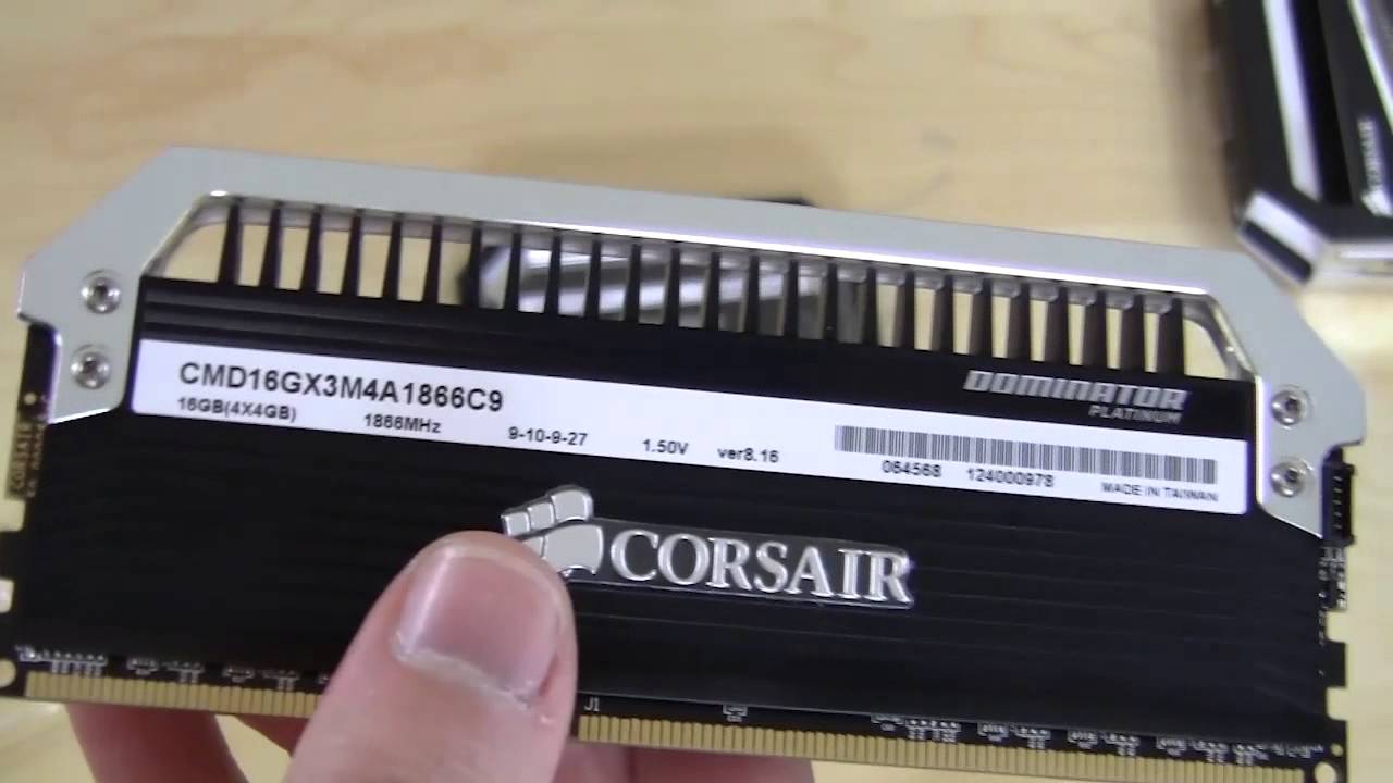 Распаковка и обзор комплекта оперативной памяти Corsair Dominator Platinum DDR3
