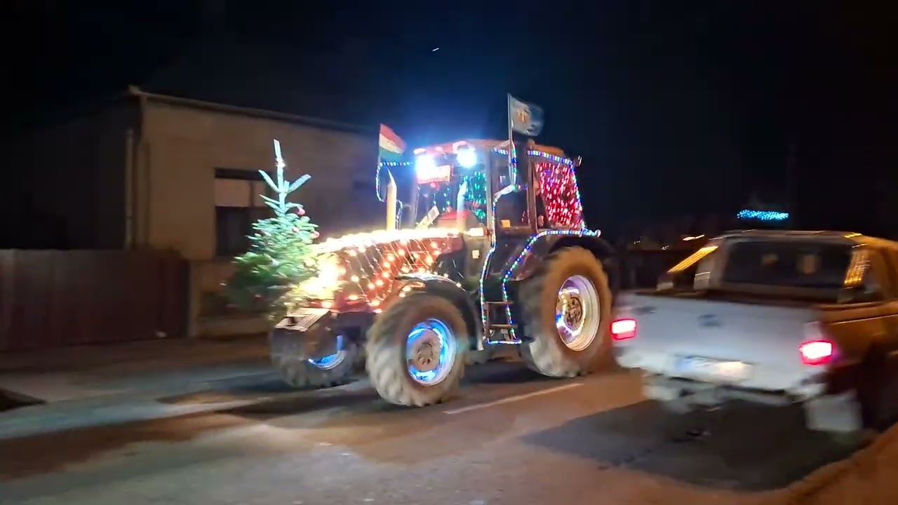 Fénykaraván Kunhegyes 2025.12.28