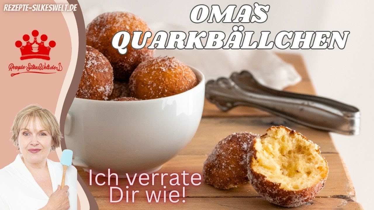 Oma`s Quarkbällchen selber mache, so einfach!!! #Silkeswelt