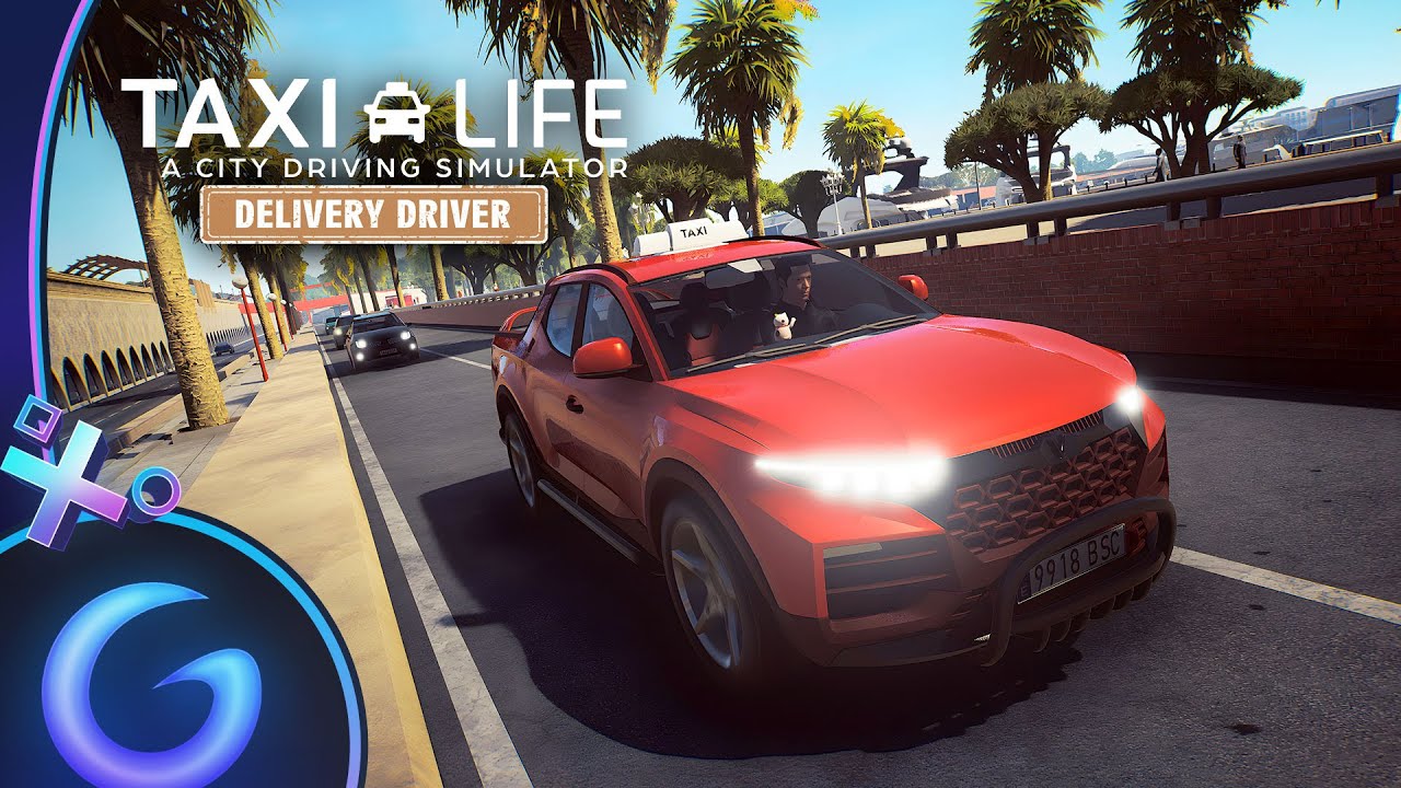 TAXI LIFE DLC DELIVERY DRIVER - Gameplay FR