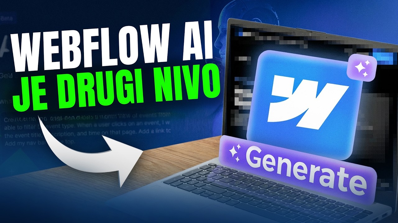 Kako da napraviš Web App (Webflow AI)