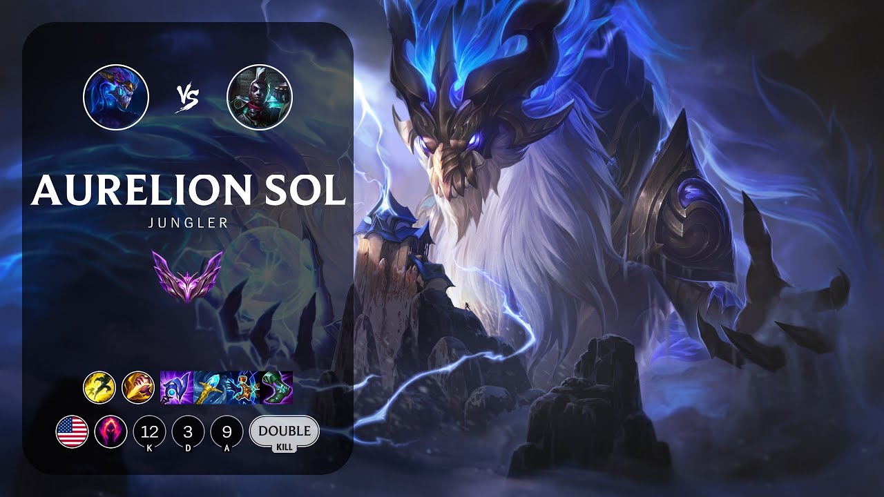 Aurelion Sol Jungle vs Ekko - NA Master Patch 13.20