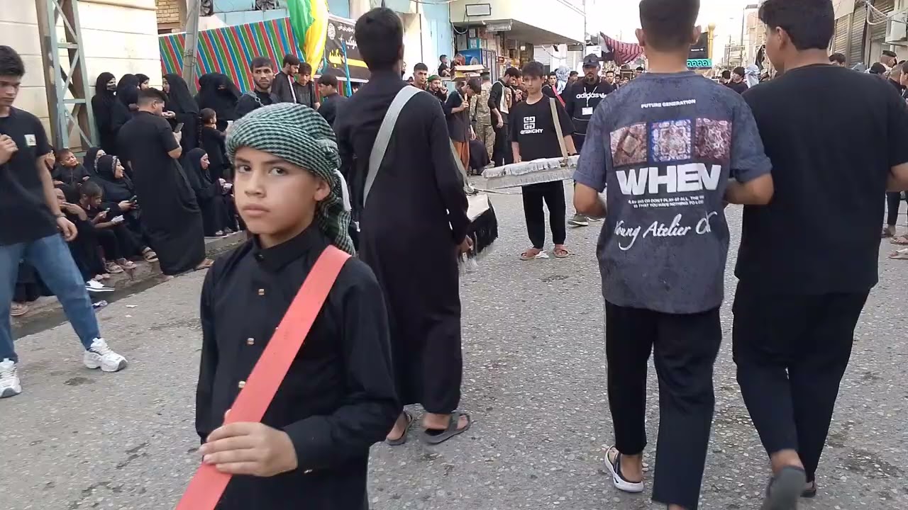 موكب عبدالله الرضيع عليه لسلام في قلعة سكر يوم 9 محرم الحرام 2025