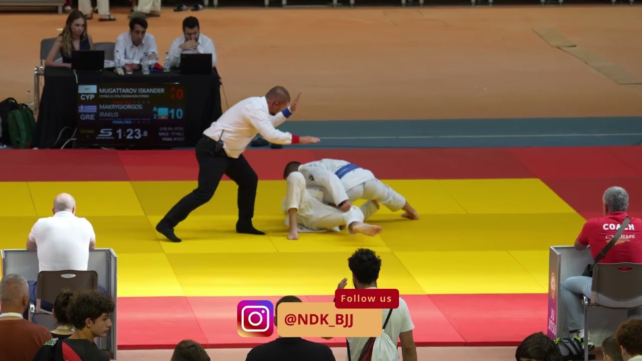 MUGATTAROV ISKANDER CYP vs MAKRYGIORGOS IRAKLIS GRE Jiu Jitsu Balkan Open Championship Athens 2025