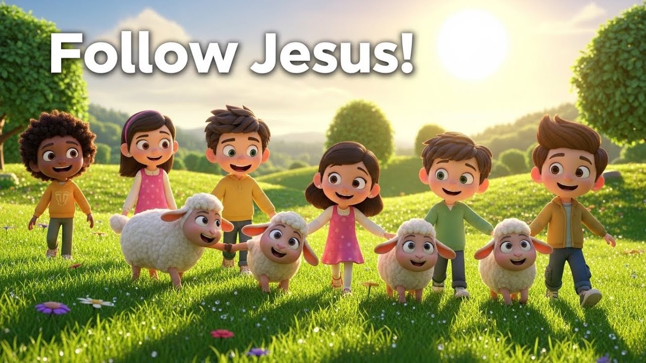 Jesus Is My Shepherd – I Follow Him! | Christian Kids Song | Tiny Ark Tunes