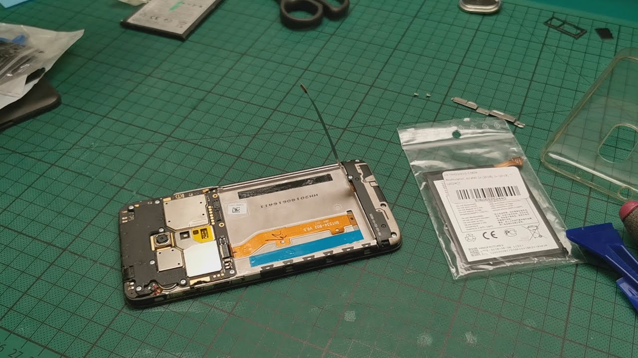 Alcatel 1X battery replacement