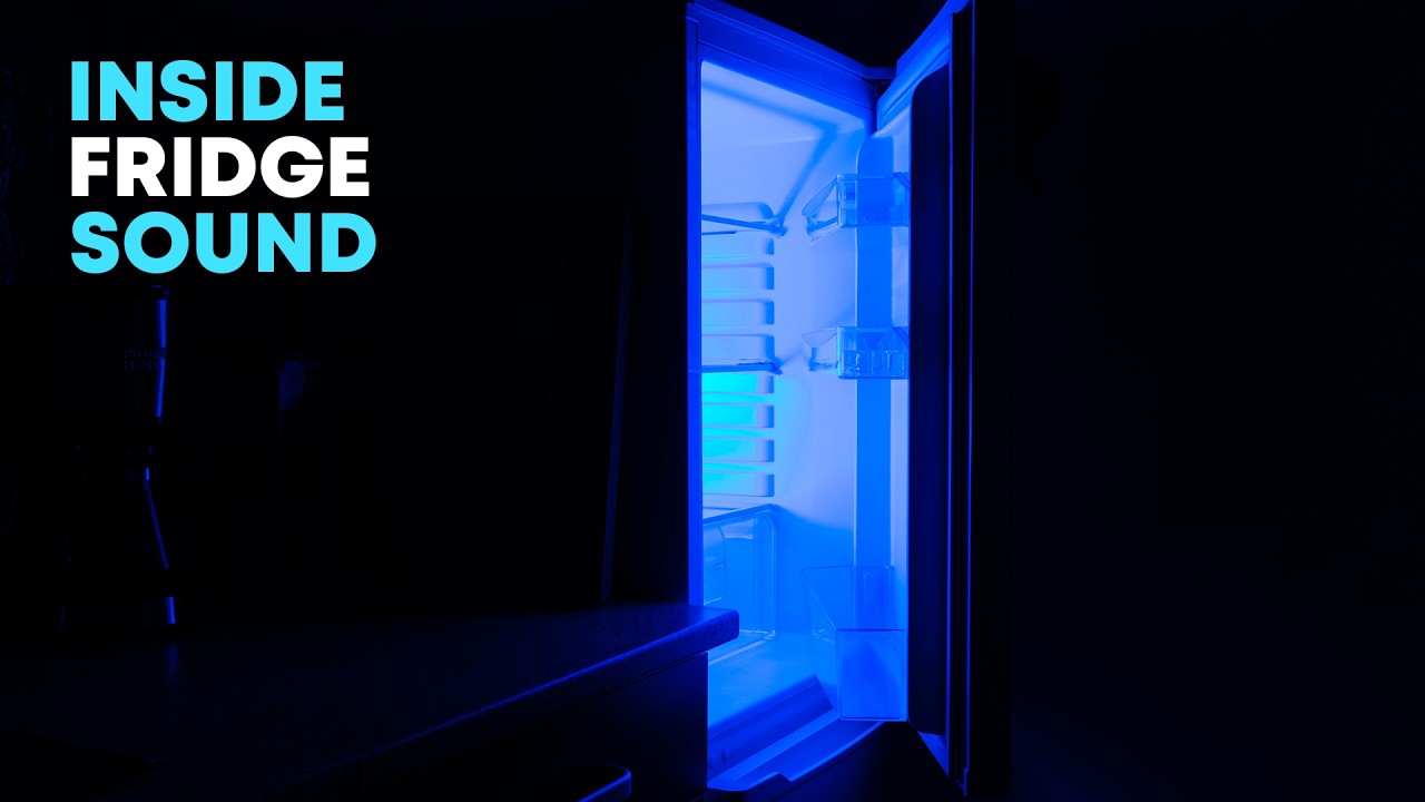 Inside Fridge Sound | White Noise for Sleep Focus and Relaxation