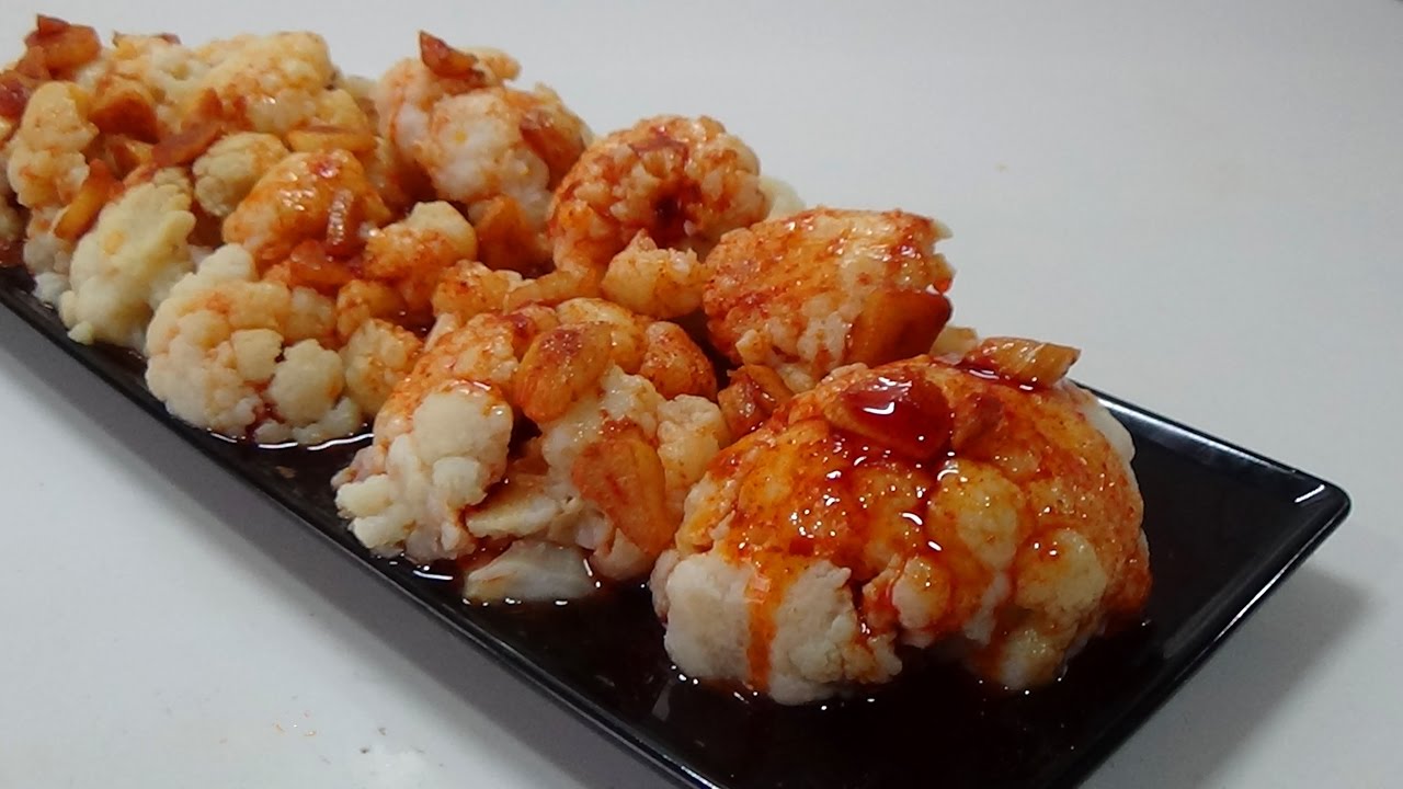 COLIFLOR AL AJOARRIERO : SANA, SALUDABLE Y RICA