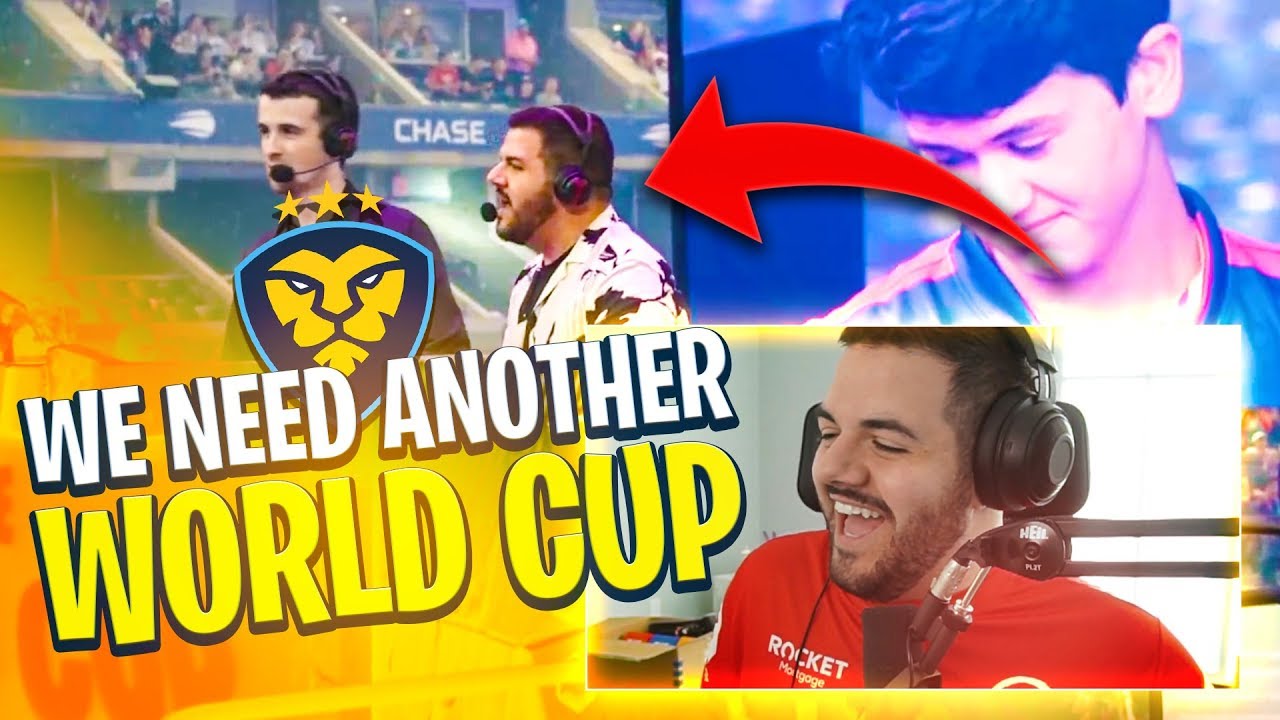 COURAGE REACTS TO THE FORTNITE WORLD CUP VLOG WITH EVERY STREAMER IN IT! (Fortnite: Battle Royale)