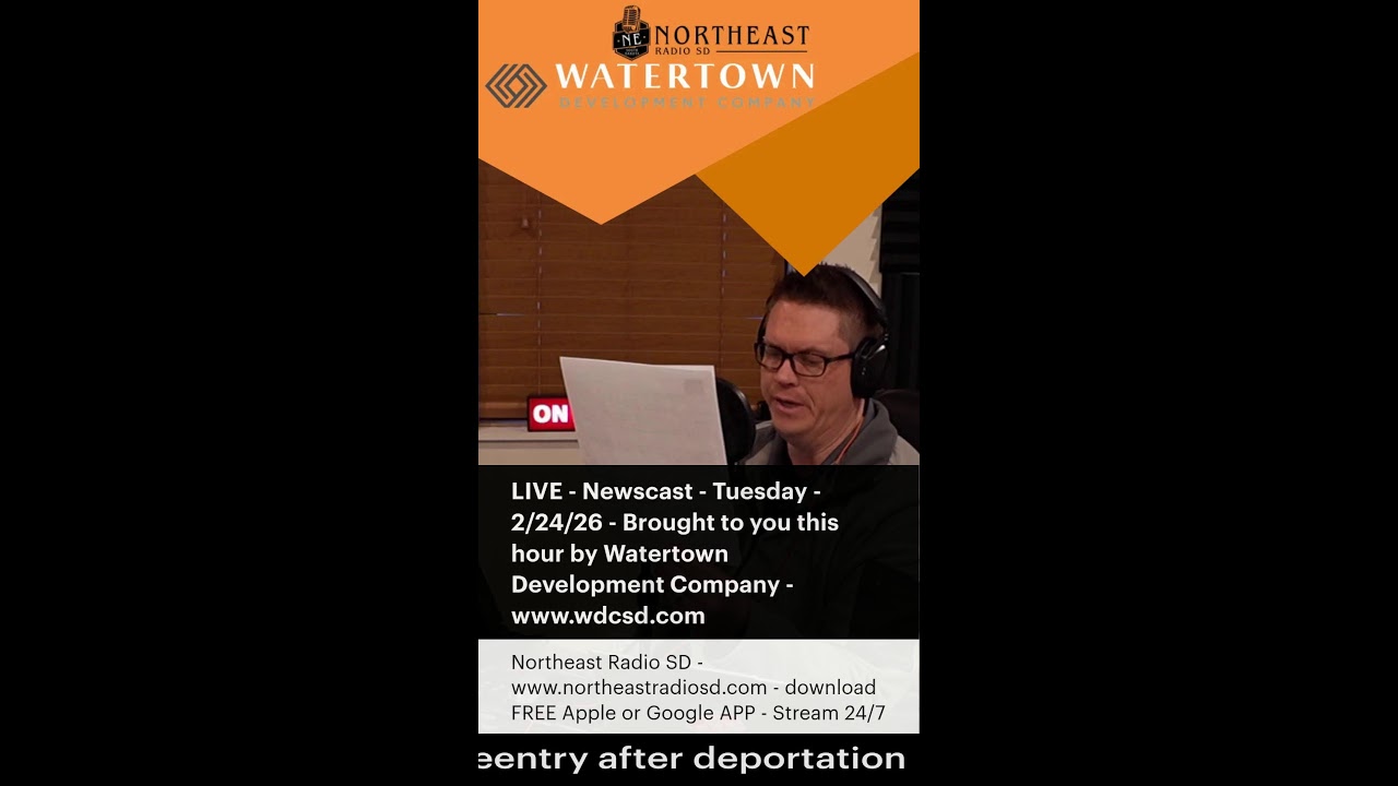 LIVE Newscast - Tuesday - 2/24/26 - Watertown Development Company