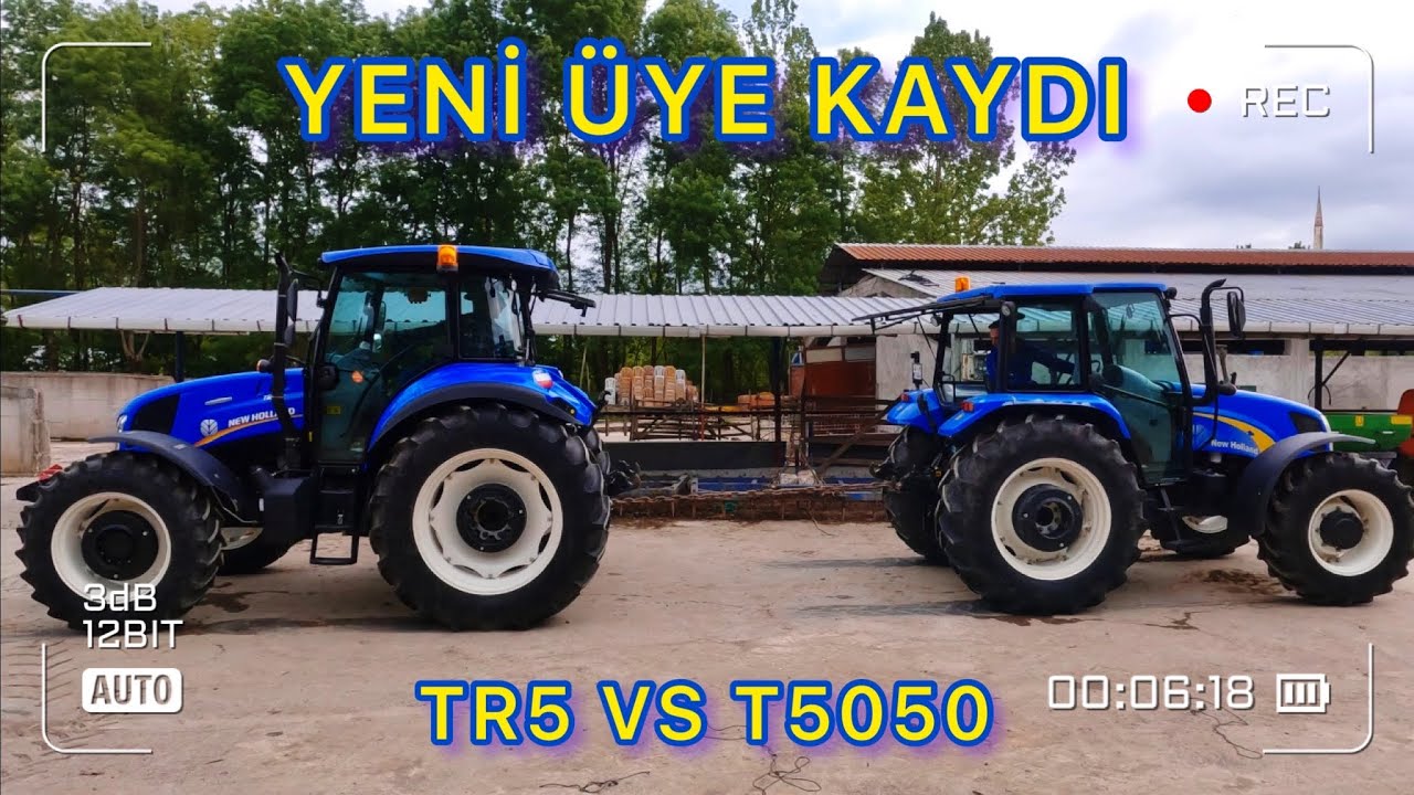 YENİ ÜYEMİZ T5050 ile tr5 110’u ÇEKİŞTİRDİK