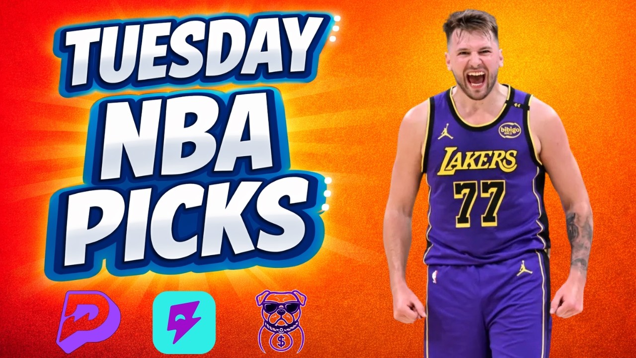 FREE NBA PICKS TODAY (2-0 SWEEP!🔥) | TUESDAY FEBRUARY 24TH #nba #lakers #lukadoncic 