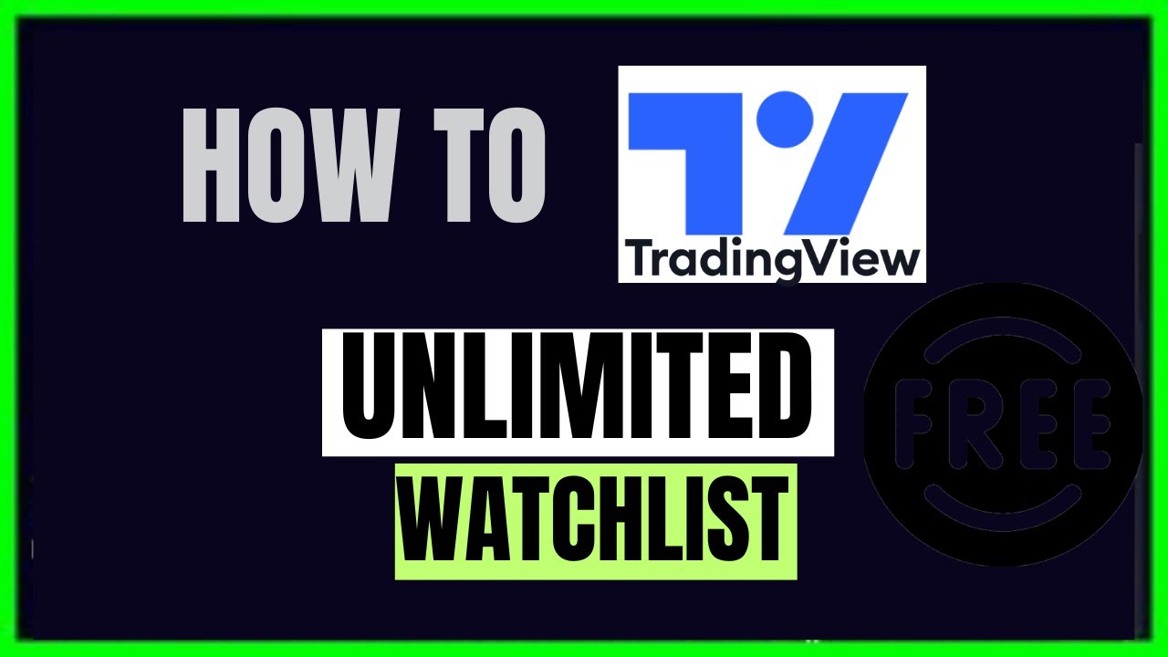 How to Create Unlimited Watchlist in TradingView in Free !! Paid Feature Free !!