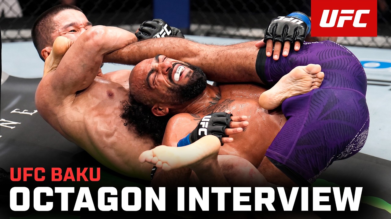 Asu Almabayev Octagon Interview | UFC Baku