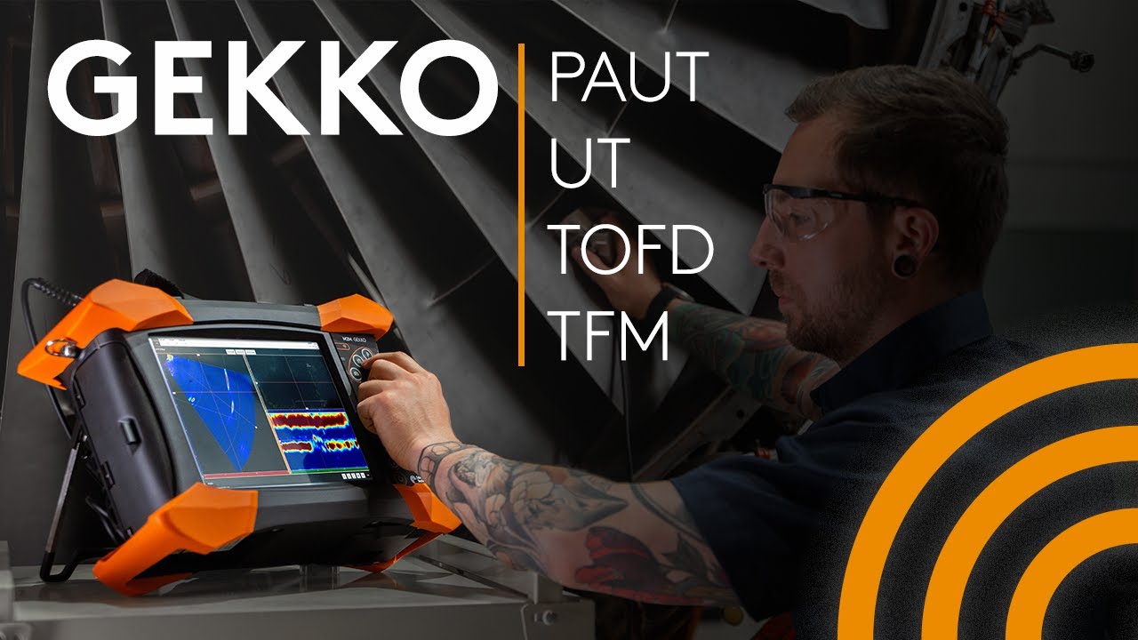Gekko®: The Most Powerful PAUT/TFM Flaw Detector