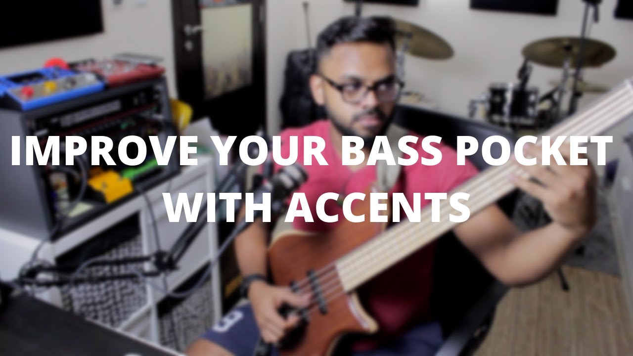 IMPROVE YOUR BASS POCKET WITH ACCENTS | Beginner to Intermediate | #bassguitar #groove