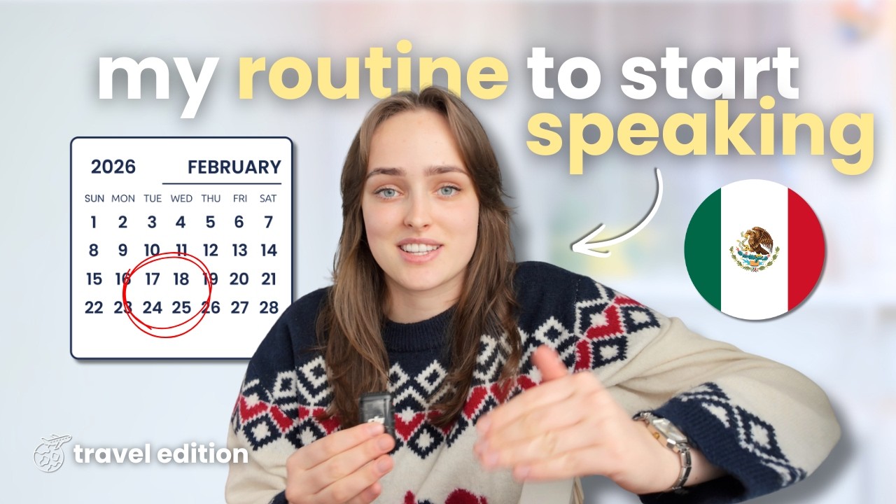 My Exact Routine to Start Speaking ANY Language FAST