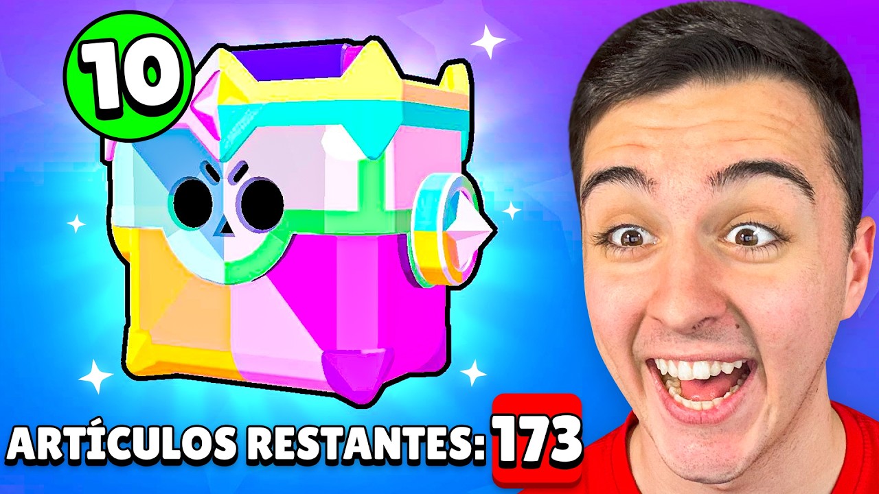 GASTO 100.000 RECURSOS y ABRO 10 ULTRACAJAS en BRAWL STARS 😱🔥
