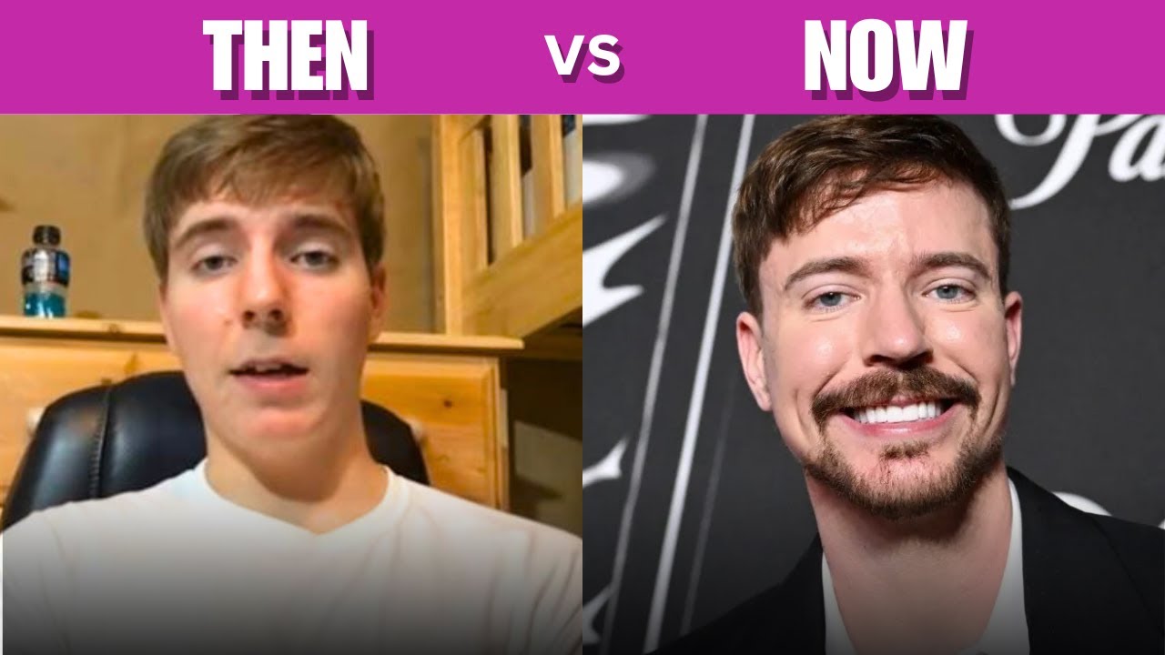 From Obscure to Viral: Famous YouTubers Then & Now