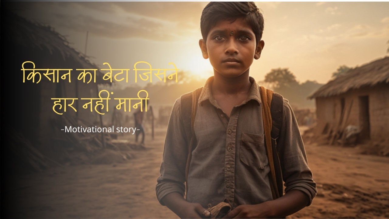 गरीब किसान का बेटा कैसे बना सफलता की कहानी