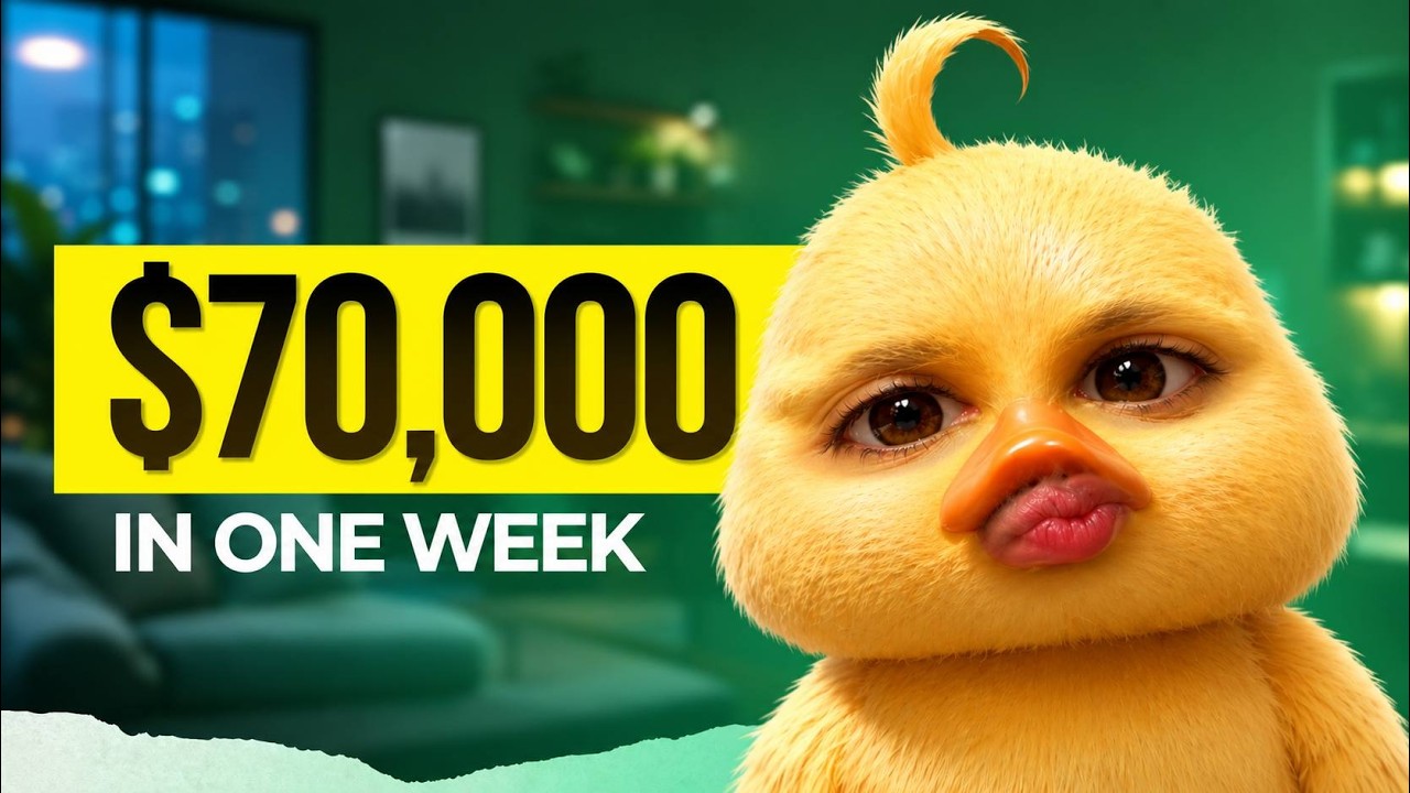 How I Made $70K Last Week (9 Memecoins Explained)
