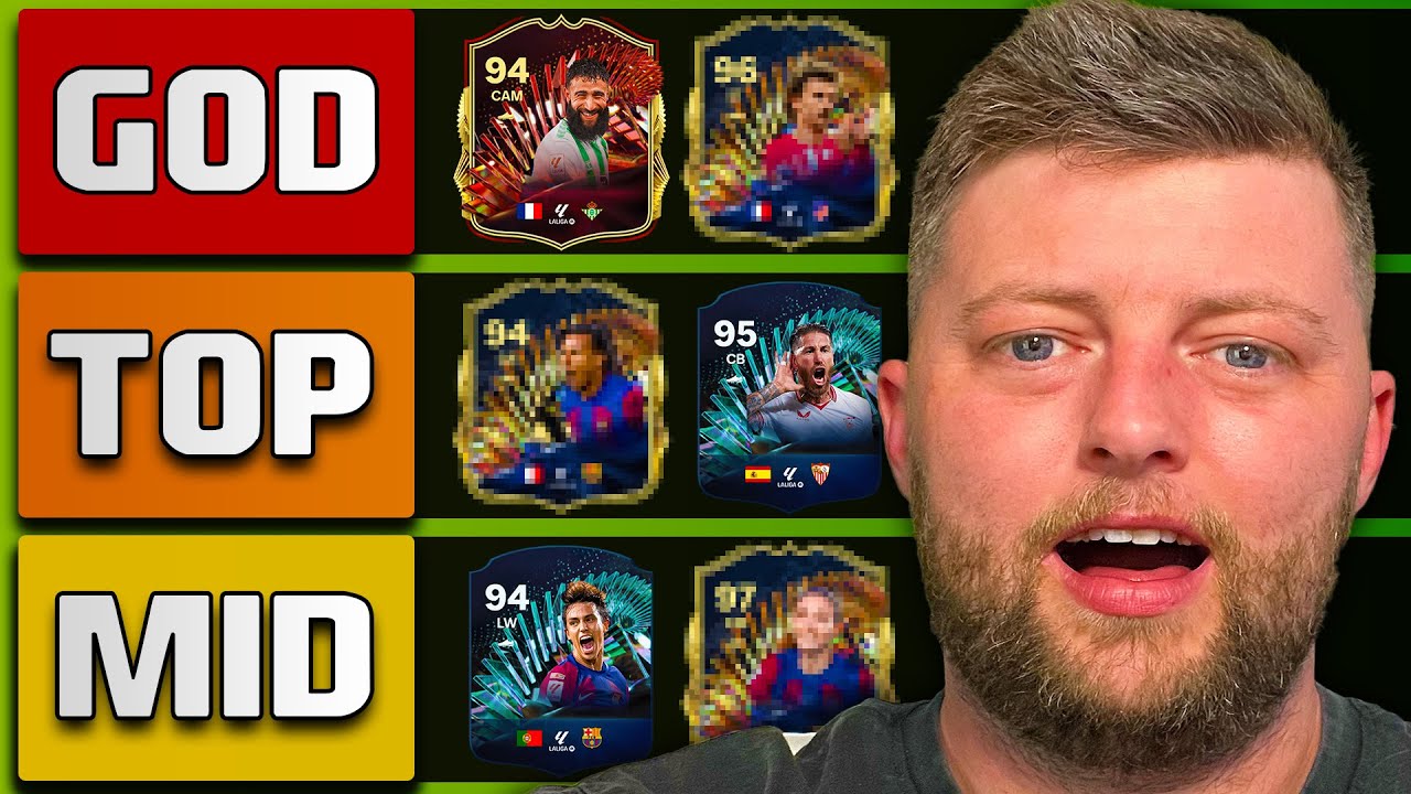 Ranking Every La Liga TOTS Players in EA FC 24 🔥 EA FC 24 Ultimate Team Tier List