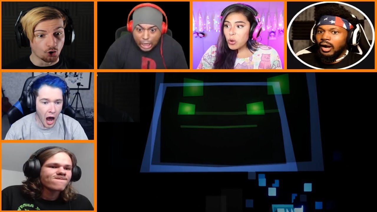 Let's Players Reaction To Karen Chasing/Jumpscaring Them | 6 AM at The Chum Bucket