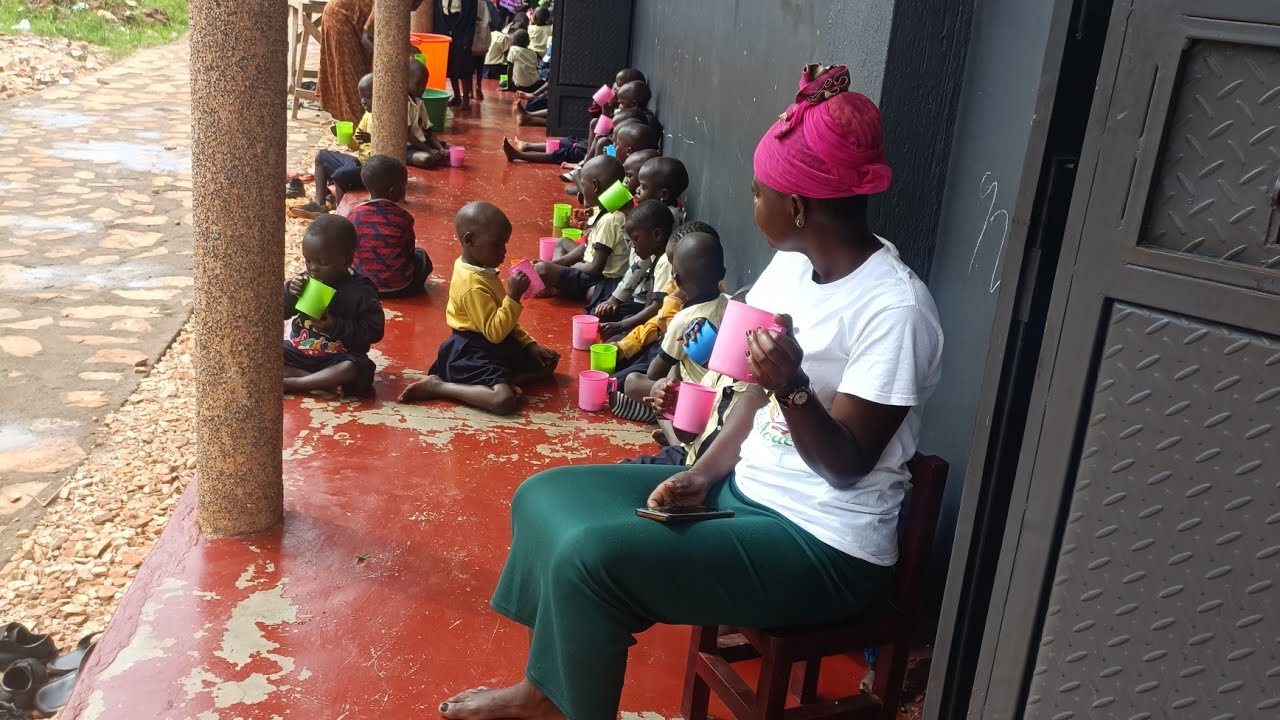 African village school// a day at Salla's Academy