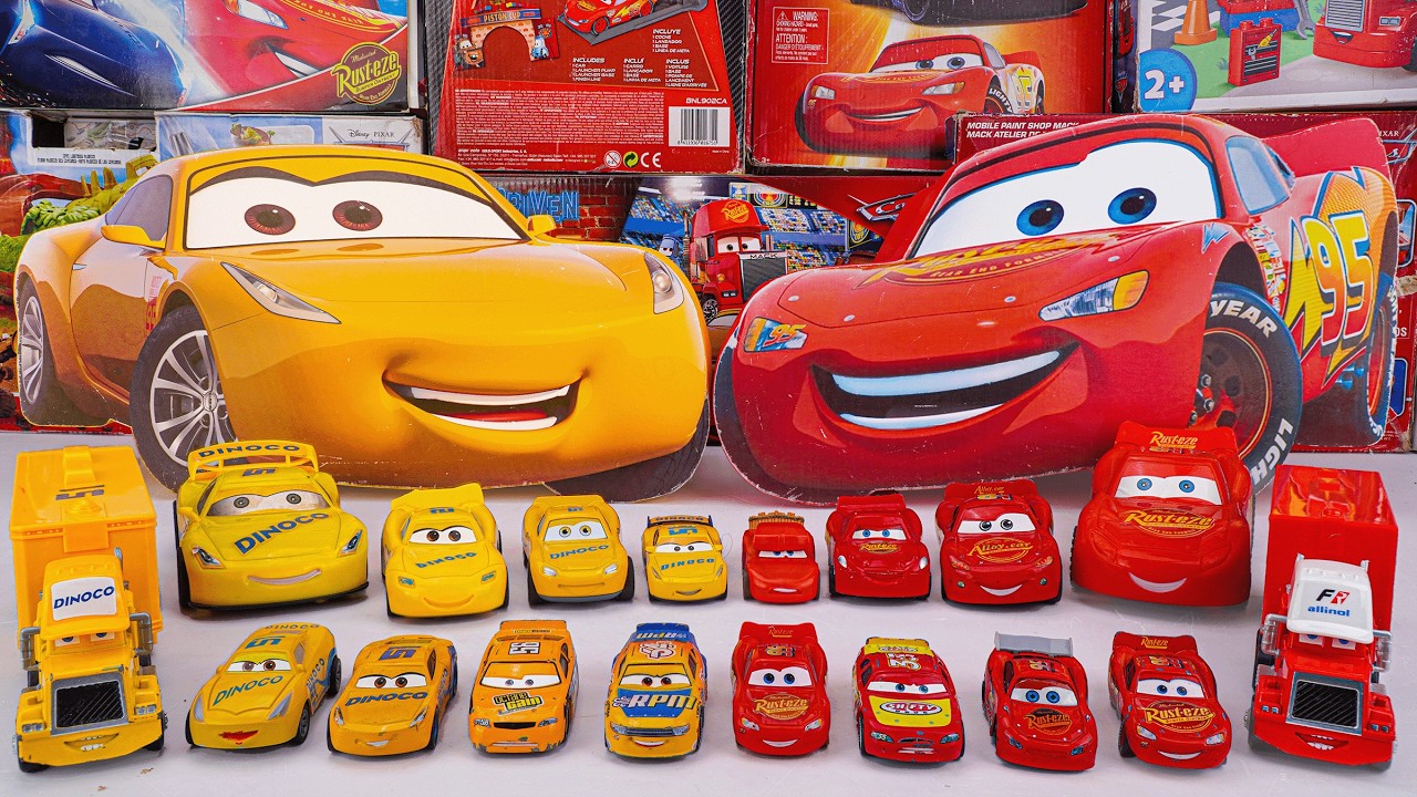 Disney Cars Toys Review | Lightning McQueen, Tow Mater, Tormentor, Sally, Doc Hudson, Fritter Miss