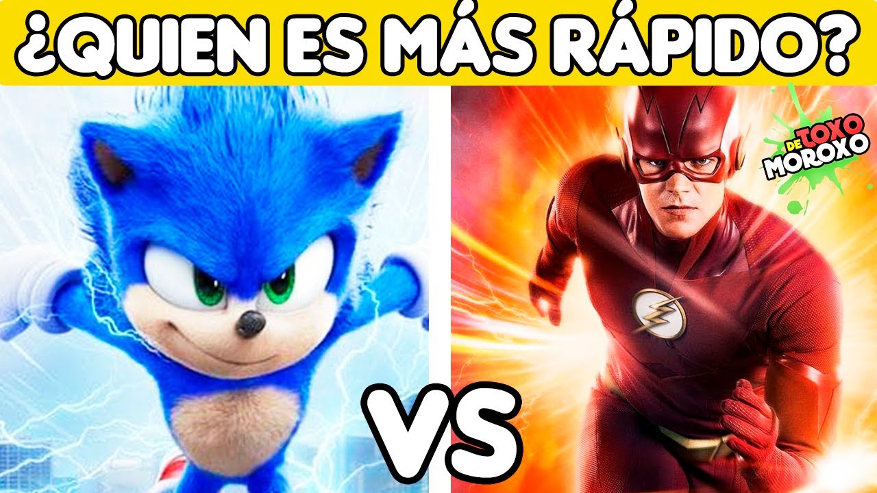 Los 7 Personajes MÁS RÁPIDOS del UNIVERSO | DeToxoMoroxo