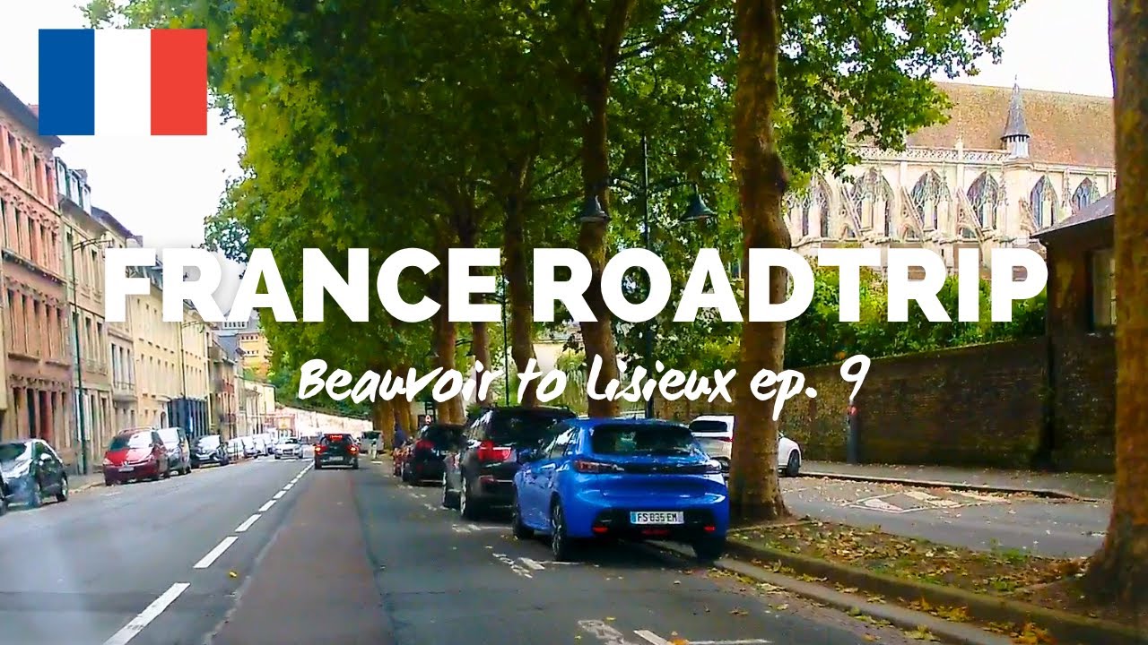 Driving in France | Beauvoir near Mont Saint-Michel to Lisieux | Northern France Roadtrip ep. 9
