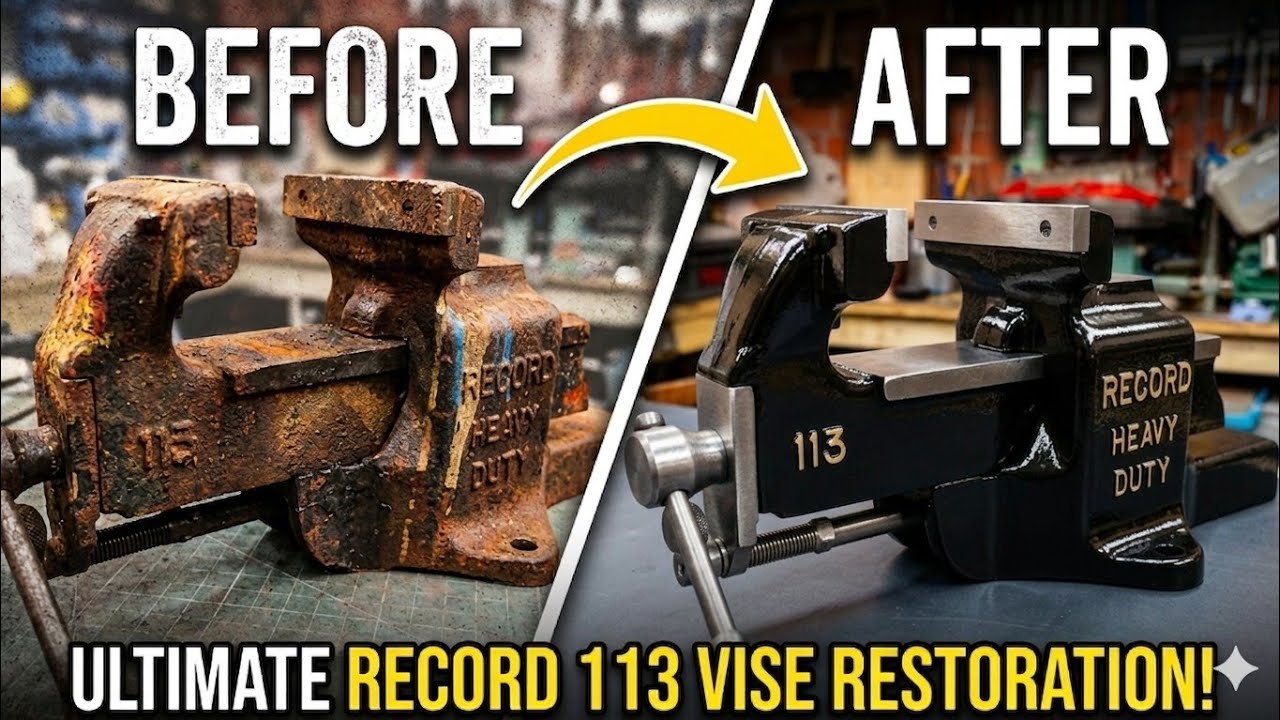 New workshop vise restoration 