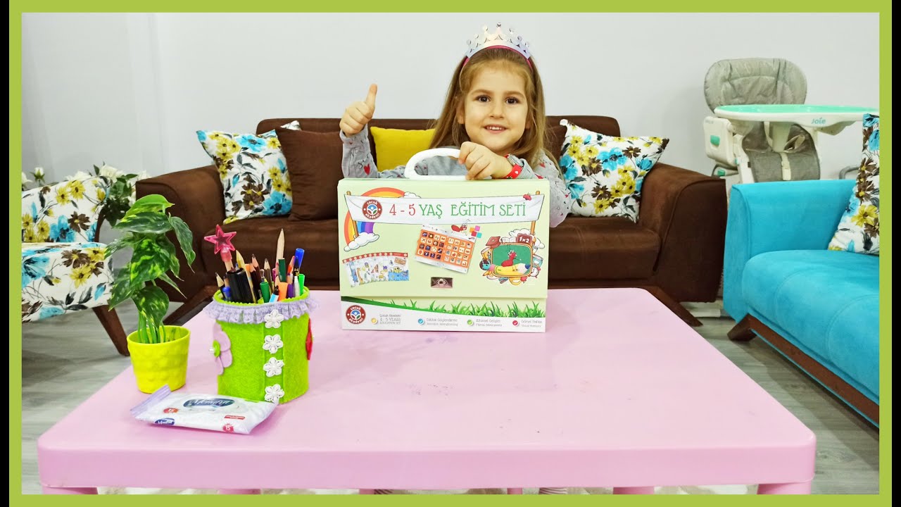 Çocuk Akademi 4-5 Yaş Eğitim Seti İnceliyoruz | Education Set Kids