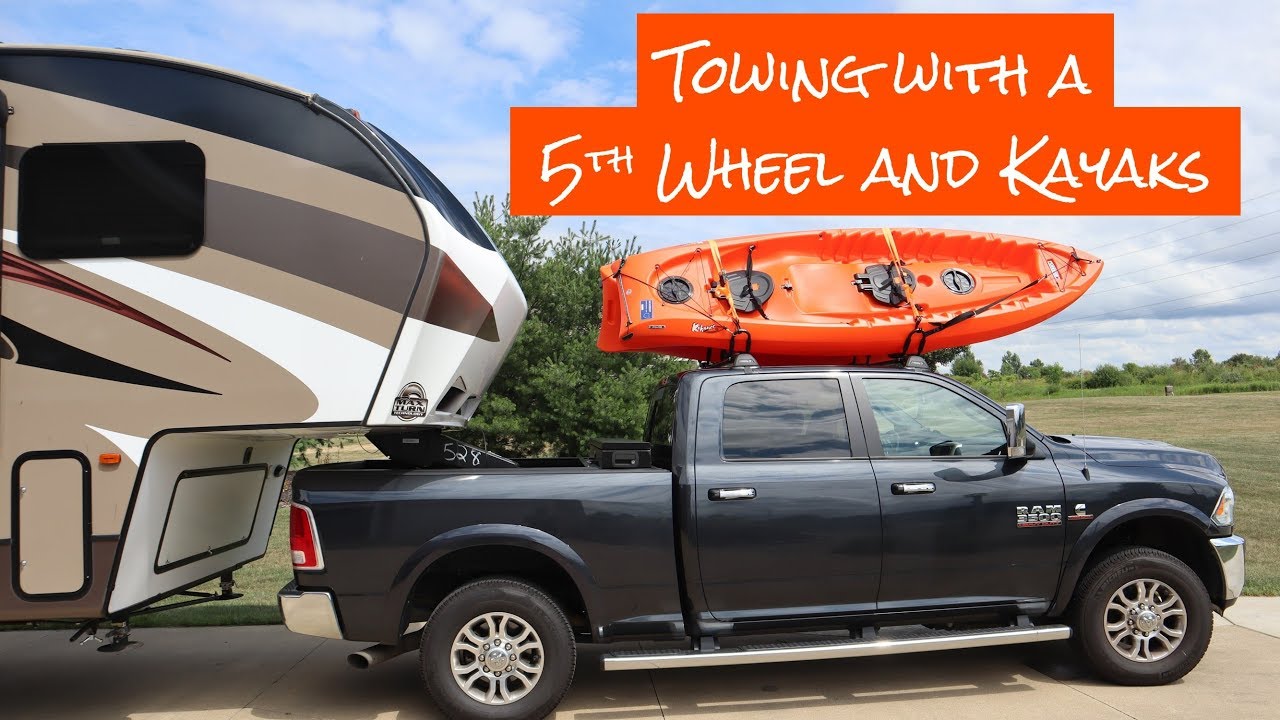 Carry Kayaks With 5th Wheel  - Whispbar Roof Rack Installation