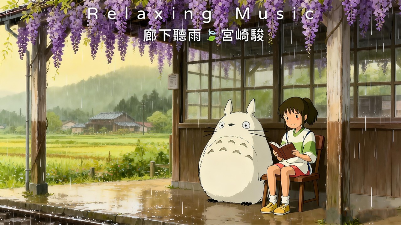 🍀2026靜心必聽｜60分鐘宮崎駿輕音樂🎹釋放壓力・安定神經｜午休/看書/日常獨處陪伴🌿Relaxing Music